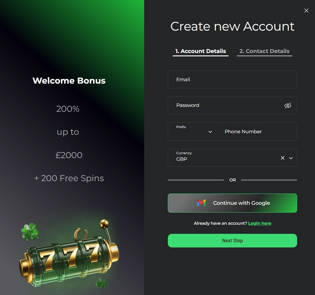 Cleanwins Registration and Login